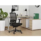 UNIQUE ANGGUN ergonomikus irodai szék, valódi bőr 