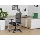 UNIQUE ANGGUN ergonomikus irodai szék, valódi bőr 