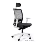 UNIQUE ANGGUN ergonomikus irodai szék, valódi bőr 