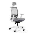 UNIQUE ANGGUN ergonomikus irodai szék, valódi bőr 