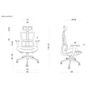 UNIQUE DEAL ergonomikus irodai szék, hálós ülőlap