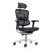 ANTARES ERGOHUMAN II Elite ergonomikus irodai szék, Fekete váz-fekete háló