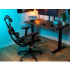 UNIQUE ERGOTECH ergonomikus irodai szék, fekete vázas