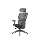 ANTARES HUMANTECH ergonomikus irodai szék, lábtartóval