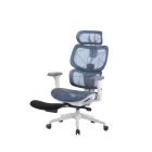 ANTARES HUMANTECH ergonomikus irodai szék, lábtartóval
