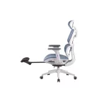 ANTARES HUMANTECH ergonomikus irodai szék, lábtartóval