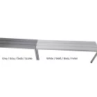Fém öltözőpad műanyag lécekkel és cipőtartó ráccsal Lsz 3 g PVC, 100 cm