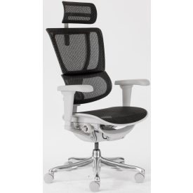   ANTARES MIRUS ULTRA II ergonomikus irodai szék - szürke váz, fekete háló