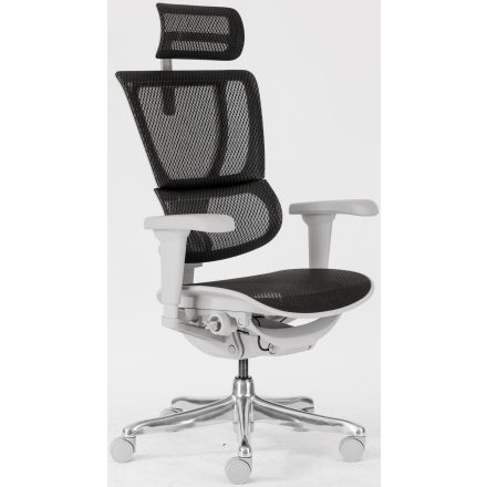 ANTARES MIRUS ULTRA II ergonomikus irodai szék - szürke váz, fekete háló
