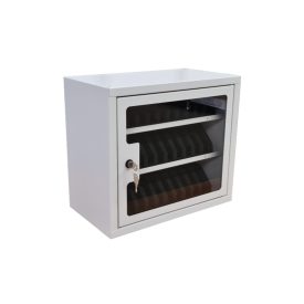   Mobnest zárható mobiltelefon tároló szekrény - világosszürke