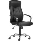 ANTARES MONTGOMERY vezetői irodai szék, fekete műbőr