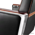 UNIQUE REGENT valódi bőr főnöki fotel