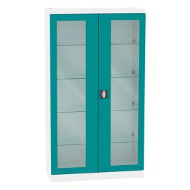 SML 103 üvegajtós szekrény