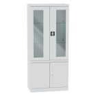 SML 114 üvegajtós szekrény