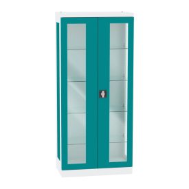 SML 115 üvegajtós szekrény