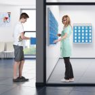 SUS 235 P kisrekeszes értékmegőrző szekrény, 15 rekesz