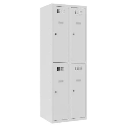 SUS 322 W lx fém öltözőszekrény, rövidajtós, prémium