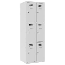 SUS 323 W fém kisrekeszes szekrény