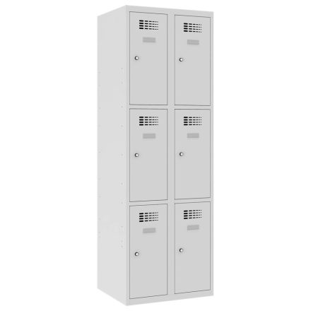 SUS 323 W fém kisrekeszes szekrény