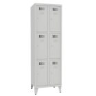 SUS 323 Wn fém kisrekeszes szekrény, lábazattal