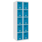 SUS 325 W fém szekrény, kisrekeszes, rövidajtós