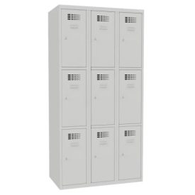 SUS 333 W fém kisrekeszes szekrény