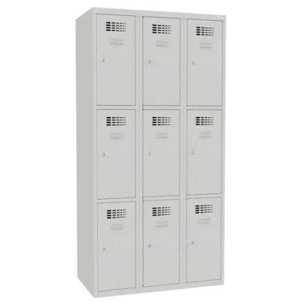 SUS 333 W fém kisrekeszes szekrény