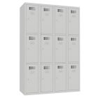 SUS 343 W fém kisrekeszes szekrény