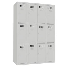 SUS 343 W fém kisrekeszes szekrény