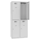 SUS 422 W fém öltözőszekrény