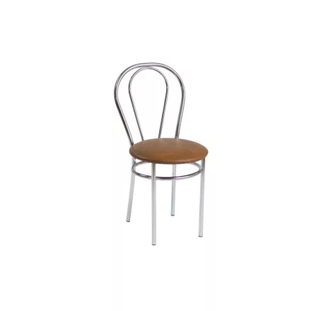 Tulipan bankettszék, króm váz, több színben