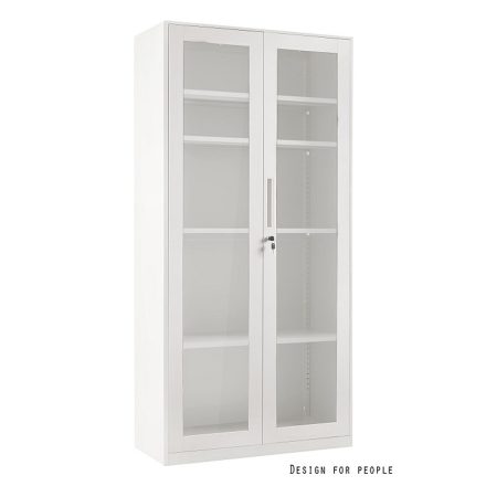 UNIQUE XD-027 vitrines fém szekrény, több színben