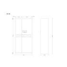 UNIQUE XD-034 irattartó szekrény