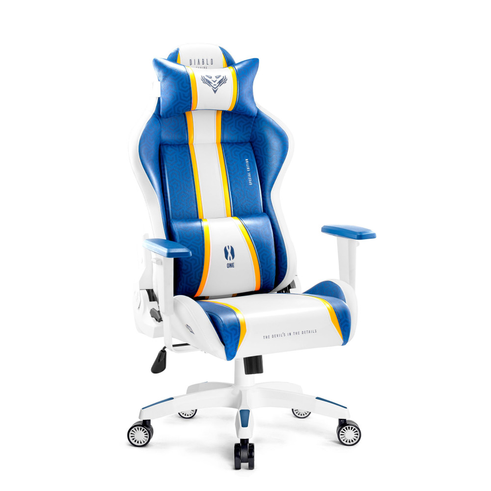 Diablo X-One 2.0 Kido forgatható gamer szék gyerekeknek: Aqua blue / Kék