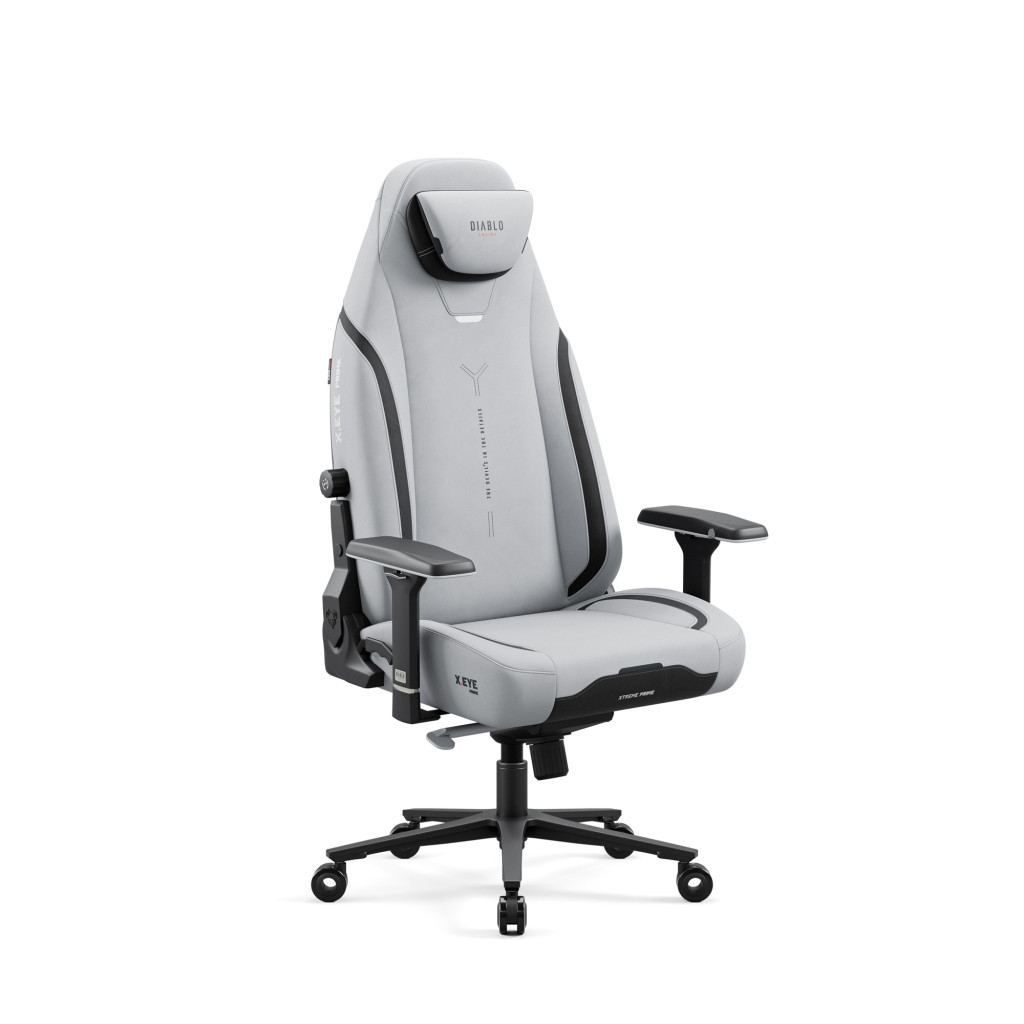 Image of DIABLO X.EYE Prime gamer szék, Nightwolf Moon szürke gamer szék