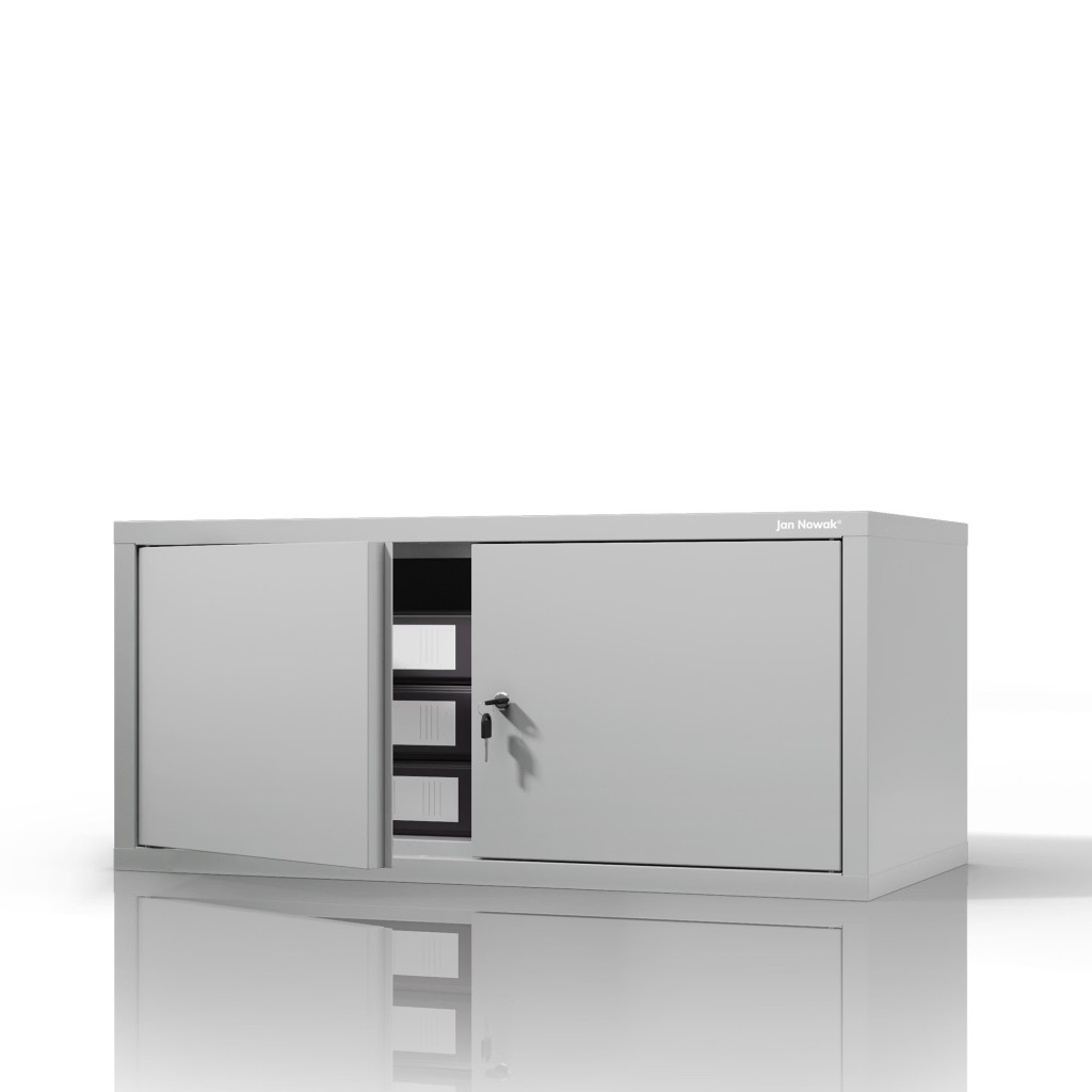 Image of JAN NOWAK EWA Compact Felső szekrényelem öltözőszekrényhez – 800 x 380 x 400 mm, szürke