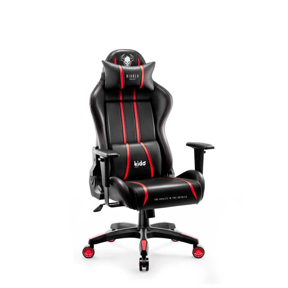 Diablo X-One 2.0 Kido forgatható gamer szék gyerekeknek: Fekete-piros