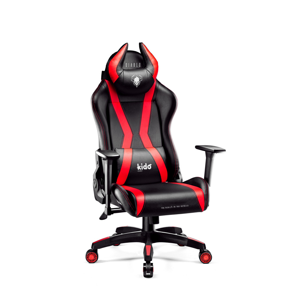 Diablo X-Horn 2.0 gamer szék gyerekeknek: fekete-piros