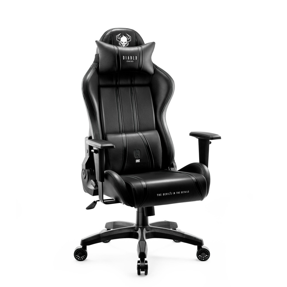 DIABLO X-ONE 2.0 gamer szék, Normal size, fekete-fekete