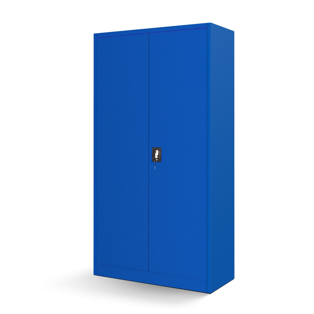 JAN NOWAK BRUNO fém műhelyszekrény, 920x1850x500, modell kék