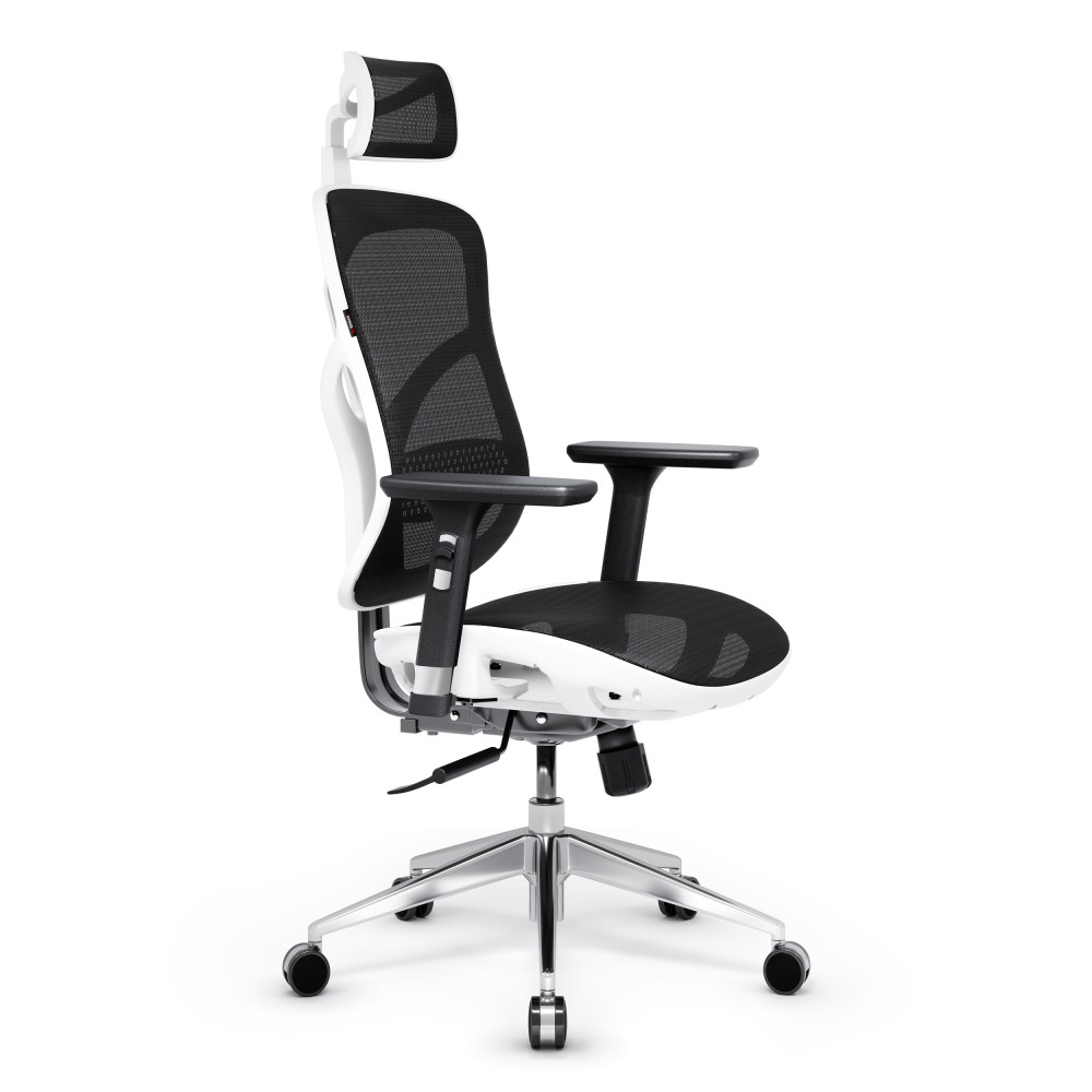 DIABLO V-BASIC ergonomikus irodai szék, fehér-fekete