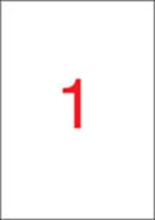 APLI Etikett, lézernyomtatókhoz, 210x297 mm, APLI, 250 etikett/csomag APLI Etikett, lézernyomtatókhoz, 210x297 mm, APLI, 250 etikett/csomag