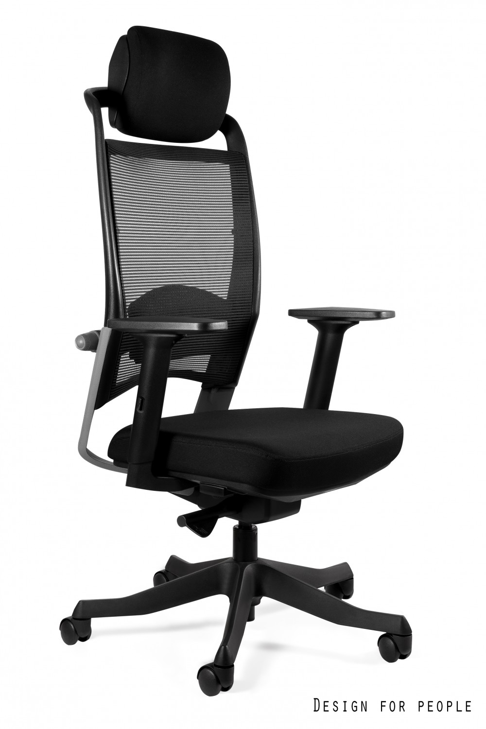 UNIQUE FULKRUM ergonomikus irodai szék, fekete