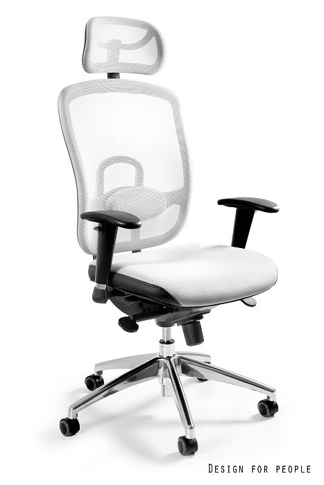 UNIQUE VIP ergonomikus irodai szék, fehér