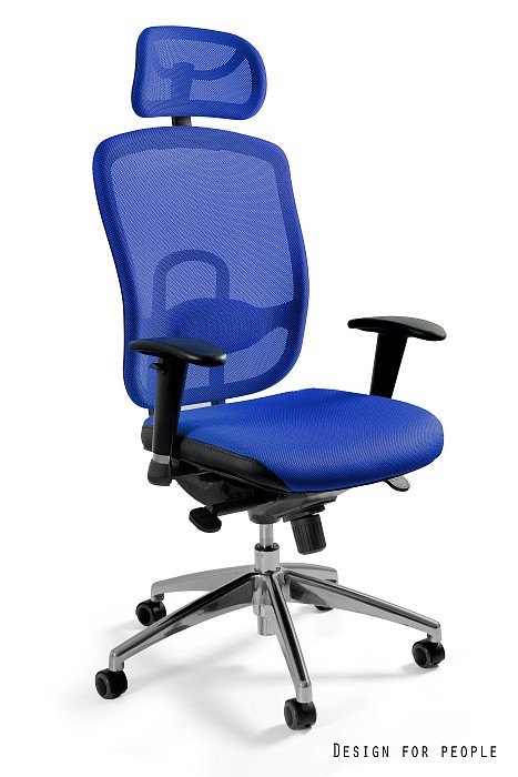 UNIQUE VIP ergonomikus irodai szék, kék
