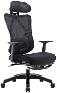 ANTARES COPE ergonomikus irodai szék, lábtartóval