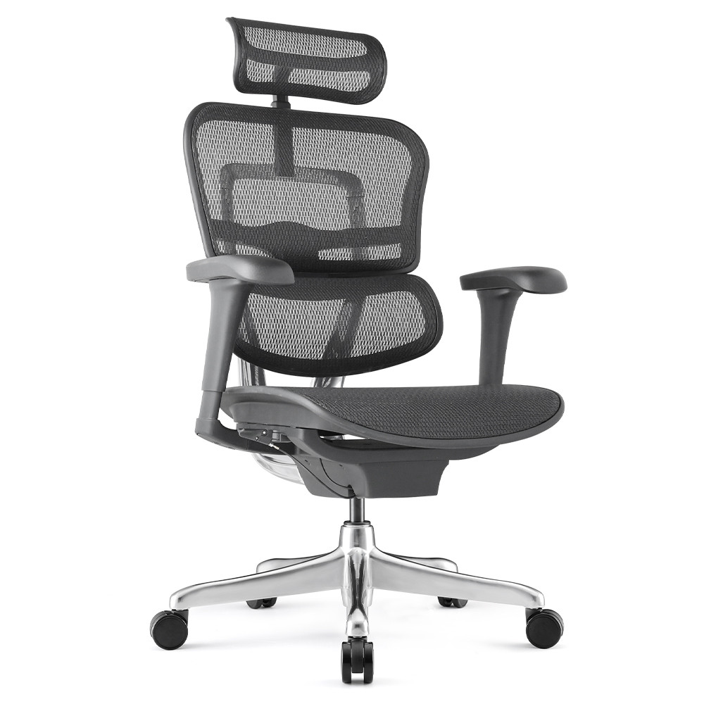 ANTARES ERGOHUMAN II Project ergonomikus irodai szék, Fekete