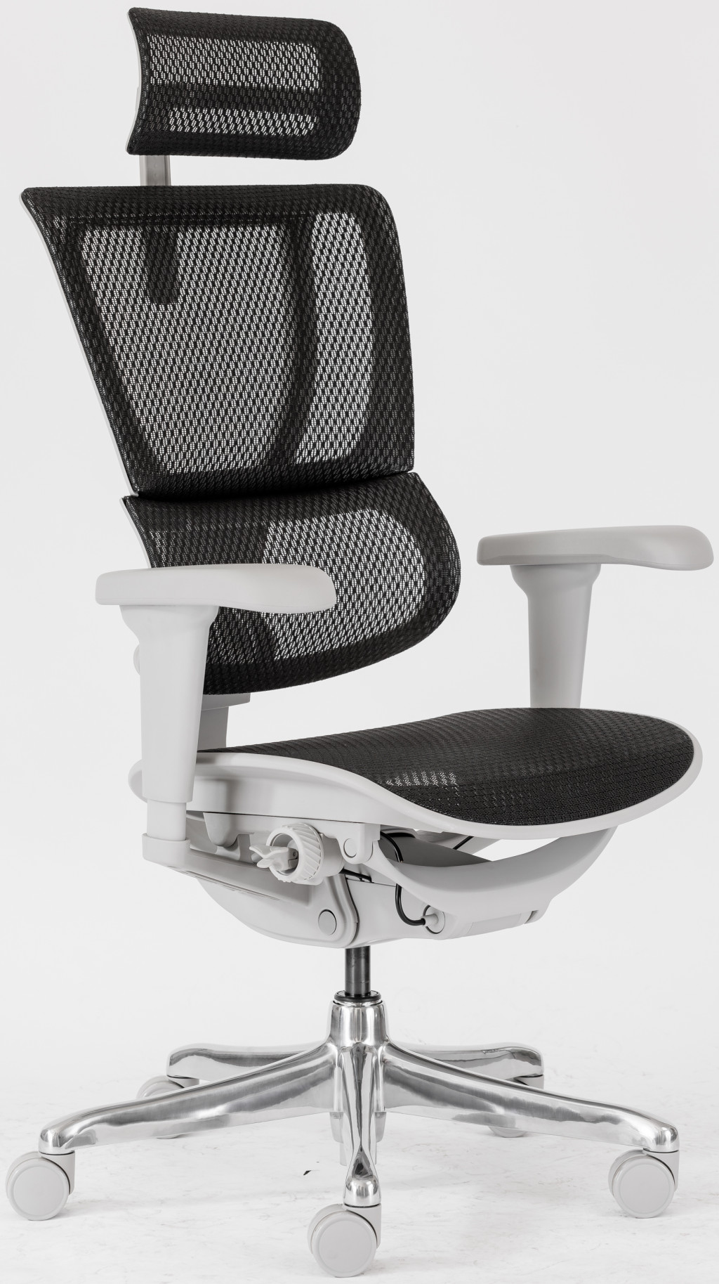 Image of ANTARES MIRUS ULTRA II ergonomikus irodai szék - szürke váz, fekete háló